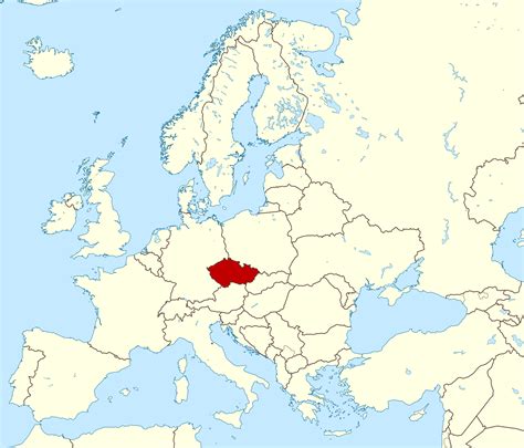 where is the czech republic located.